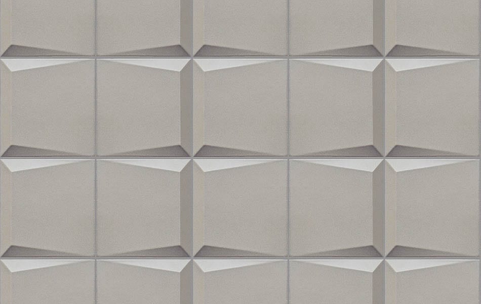 ModCraft wall tile SlopeStyle gray glaze